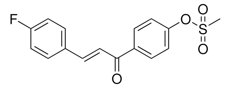 Sigma-Aldrich METHANESULFONIC ACID 4-(3-(4-FLUORO-PHENYL)-ACRYLOYL)-PHENYL ESTER,AldrichCPR