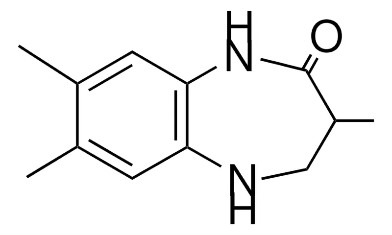 Sigma-Aldrich 1,3,4,5-TETRAHYDRO-3,7,8-TRIMETHYL-2H-1,5-BENZODIAZEPIN-2-ONE,AldrichCPR