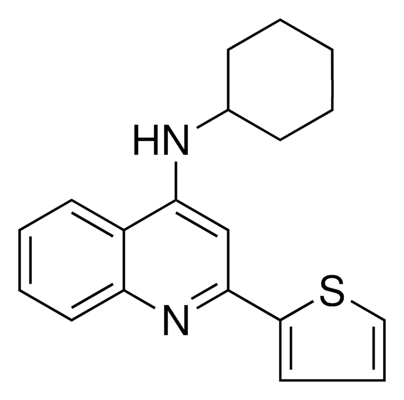 Sigma-Aldrich CYCLOHEXYL-(2-THIOPHEN-2-YL-QUINOLIN-4-YL)-AMINE，AldrichCPR