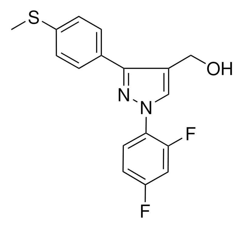 Sigma-Aldrich (1-(2,4-DIFLUOROPHENYL)-3-(4-(METHYLTHIO)PHENYL)-1H-PYRAZOL-4-YL)METHANOL,AldrichCPR