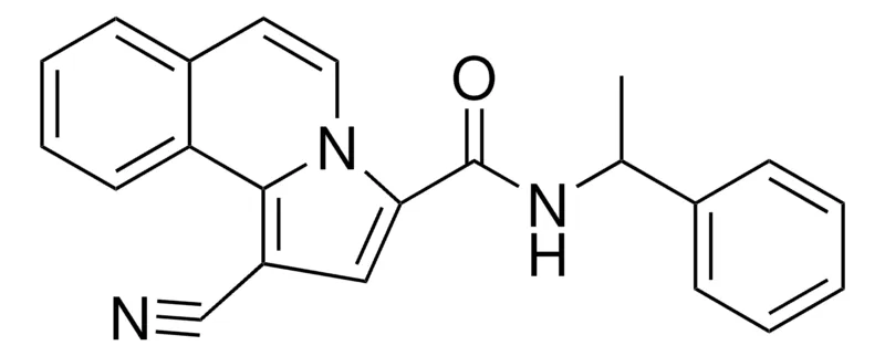 Sigma-Aldrich 1-CYANO-N-(1-PHENYLETHYL)PYRROLO(2,1-A)ISOQUINOLINE-3-CARBOXAMIDE,AldrichCPR