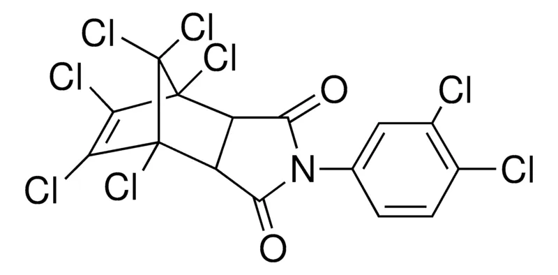 Sigma-Aldrich N-(3,4-DICHLOROPHENYL)-1,4,5,6,7,7-HEXACHLORO-5-NORBORNENE-2,3-DICARBOXIMIDE,AldrichCPR