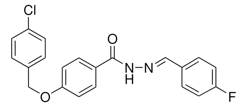 Sigma-Aldrich 4-((4-CHLOROBENZYL)OXY)-N'-(4-FLUOROBENZYLIDENE)BENZOHYDRAZIDE,AldrichCPR