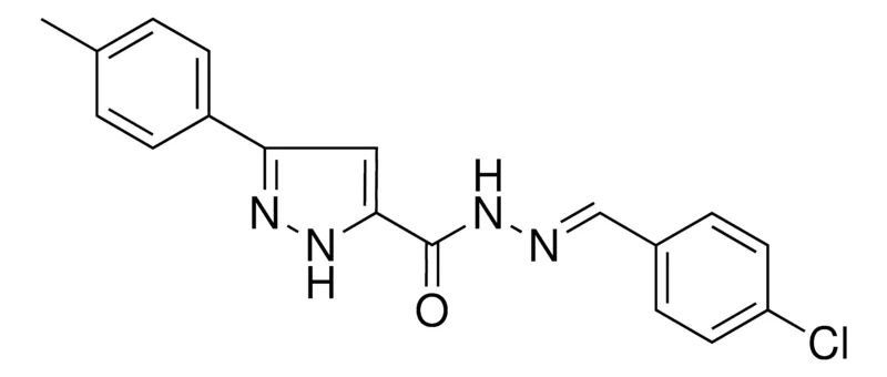 Sigma-Aldrich 5-P-TOLYL-2H-PYRAZOLE-3-CARBOXYLIC ACID (4-CHLORO-BENZYLIDENE)-HYDRAZIDE,AldrichCPR