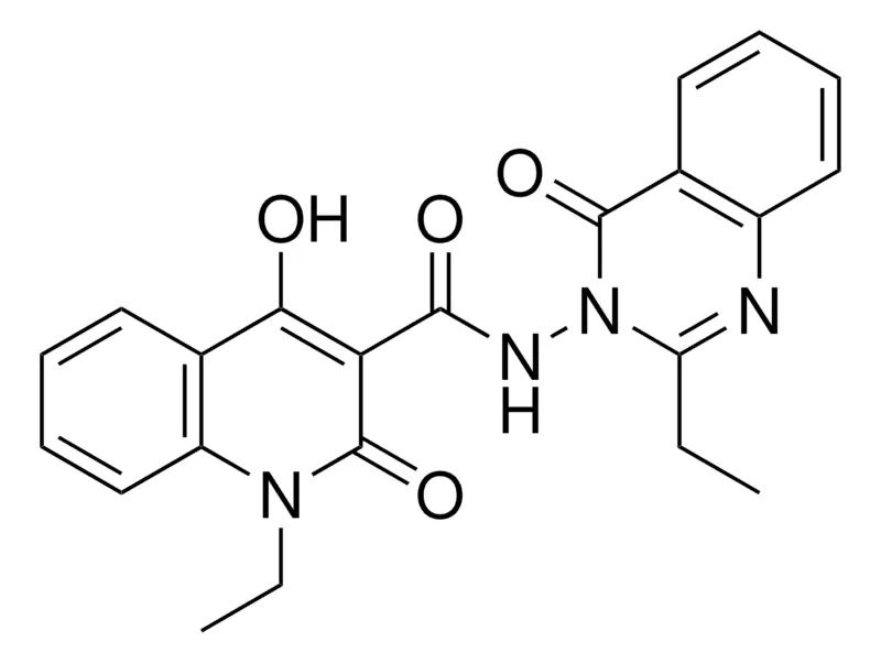 Sigma-Aldrich 1-ETHYL-N-(2-ETHYL-4-OXO-3(4H)-QUINAZOLINYL)-4-HYDROXY-2-OXO-1,2-DIHYDRO-3-QUINOLINECARBOXAMIDE，AldrichCPR