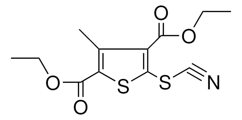 Sigma-Aldrich 3-METHYL-5-THIOCYANATO-THIOPHENE-2,4-DICARBOXYLIC ACID DIETHYL ESTER,AldrichCPR