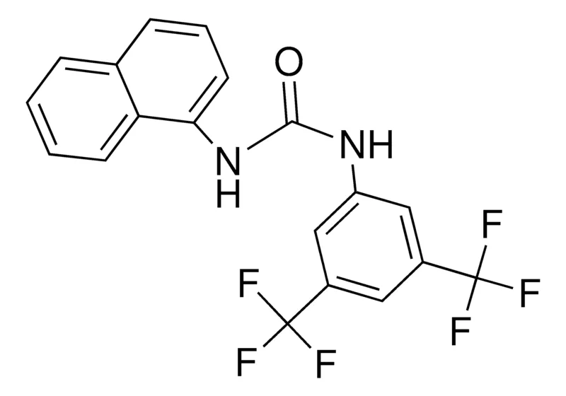 Sigma-Aldrich 1-(3,5-BIS(TRIFLUOROMETHYL)PHENYL)-3-(1-NAPHTHYL)UREA,AldrichCPR