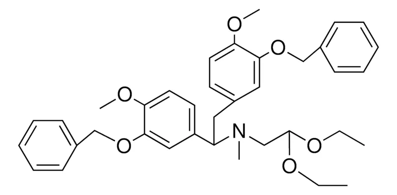 Sigma-Aldrich (1,2-BIS-(3-BENZYLOXY-4-METHOXY-PHENYL)-ETHYL)-(2,2-DIETHOXY-ETHYL)-METHYL-AMINE,AldrichCPR