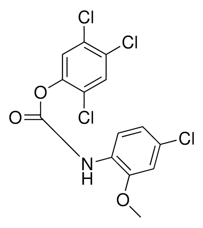Sigma-Aldrich 2,4,5-TRICHLOROPHENYL N-(4-CHLORO-2-METHOXYPHENYL)CARBAMATE,AldrichCPR