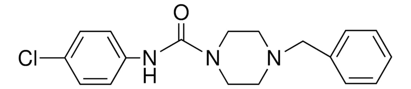 Sigma-Aldrich 4-BENZYL-PIPERAZINE-1-CARBOXYLIC ACID (4-CHLORO-PHENYL)-AMIDE,AldrichCPR