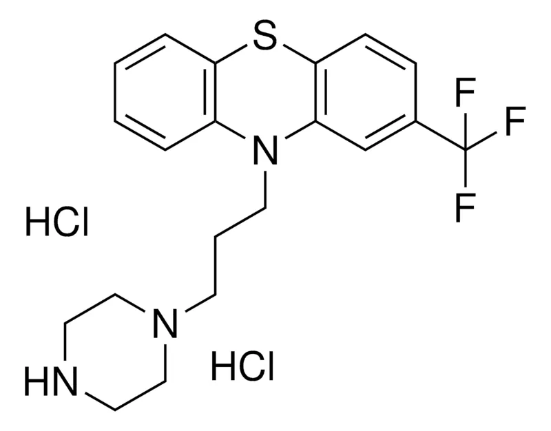 Sigma-Aldrich 10-(3-PIPERAZIN-1-YL-PROPYL)-2-TRI-F-ME-10H-PHENOTHIAZINE, DI-HYDROCHLORIDE,AldrichCPR
