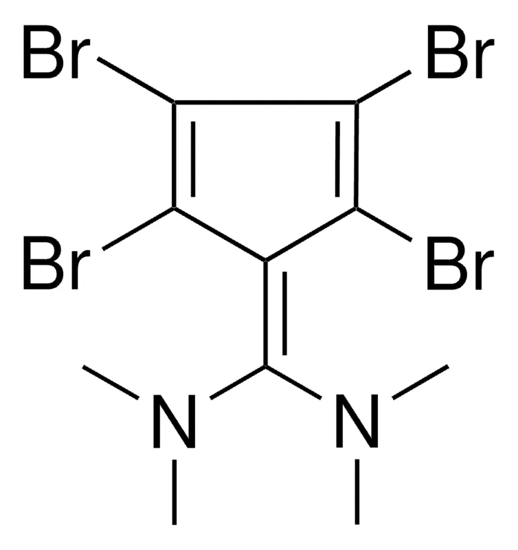 Sigma-Aldrich N,N,N,N-TETRAMETHYL(2,3,4,5-TETRA-BR-2,4-CYCLOPENTADIEN-1-YLIDENE)METHANEDIAMINE，AldrichCPR