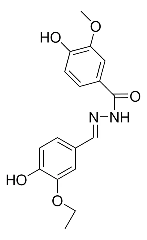 Sigma-Aldrich 4-HYDROXY-3-METHOXYBENZOIC (3-ETHOXY-4-HYDROXYBENZYLIDENE)HYDRAZIDE,AldrichCPR
