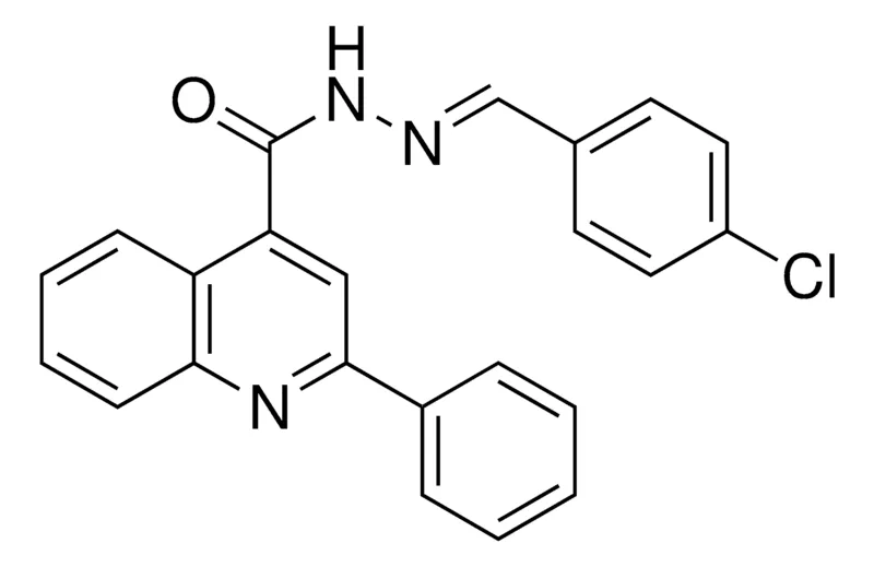 Sigma-Aldrich 2-PHENYL-QUINOLINE-4-CARBOXYLIC ACID (4-CHLORO-BENZYLIDENE)-HYDRAZIDE,AldrichCPR
