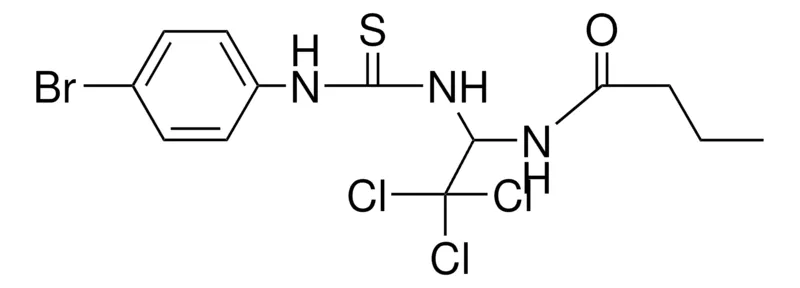 Sigma-Aldrich N-(1-(3-(4-BROMO-PHENYL)-THIOUREIDO)-2,2,2-TRICHLORO-ETHYL)-BUTYRAMIDE，AldrichCPR