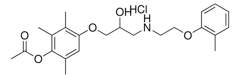 Sigma-Aldrich 4-(2-HO-3((2-(2-METHYLPHENOXY)ET)AMINO)PROPOXY)2,3,6-TRIMETHYLPHENYL ACETATE HCL,AldrichCPR