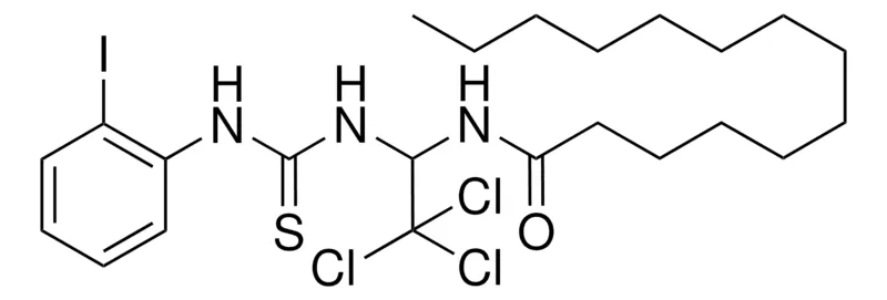 Sigma-Aldrich TETRADECANOIC ACID (2,2,2-TRICHLORO-1-(3-(2-I-PHENYL)-THIOUREIDO)-ETHYL)-AMIDE,AldrichCPR