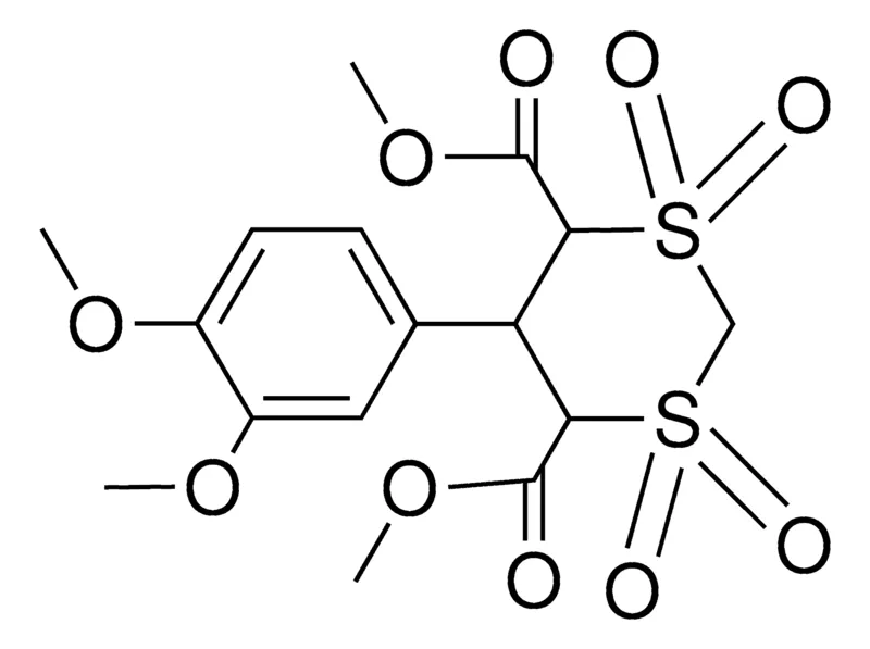 Sigma-Aldrich 5-(DIMETHOXY-PH)-TETRAOXO-(1,3)DITHIANE-4,6-DICARBOXYLIC ACID DIMETHYL ESTER,AldrichCPR