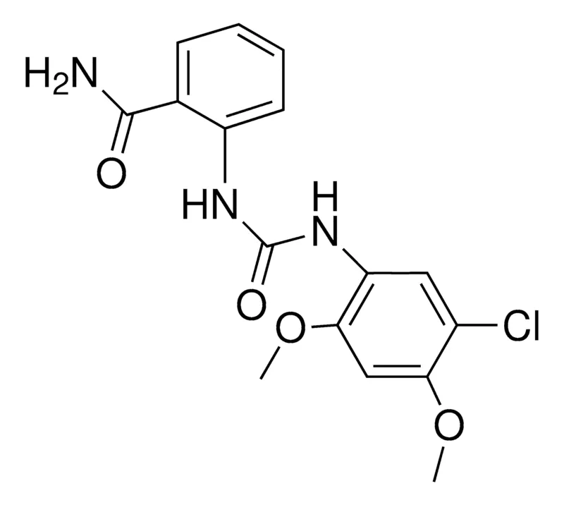 Sigma-Aldrich 1-(2-CARBAMOYLPHENYL)-3-(5-CHLORO-2,4-DIMETHOXYPHENYL)UREA,AldrichCPR