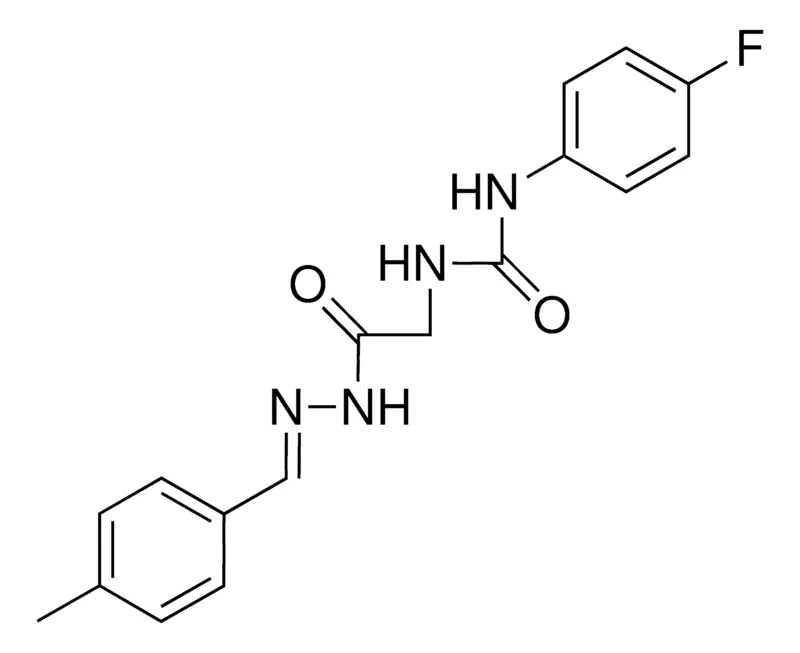 Sigma-Aldrich 2-(3-(4-FLUOROPHENYL)UREIDO)ACETIC (4-METHYLBENZYLIDENE)HYDRAZIDE,AldrichCPR