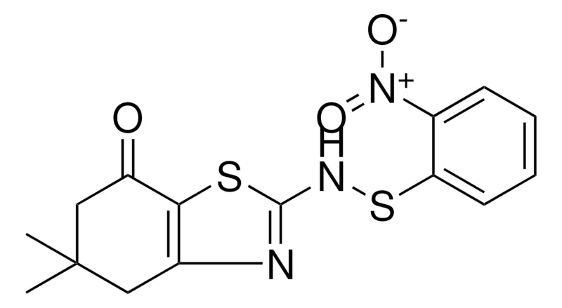 Sigma-Aldrich 5,5-DIMETHYL-2-(((2-NITRO-PH)THIO)AMINO)-5,6-DIHYDRO-1,3-BENZOTHIAZOL-7(4H)-ONE,AldrichCPR