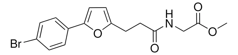 Sigma-Aldrich METHYL ((3-(5-(4-BROMOPHENYL)-2-FURYL)PROPANOYL)AMINO)ACETATE,AldrichCPR