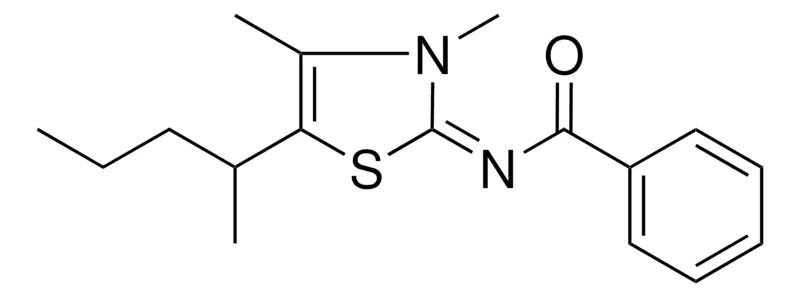 Sigma-Aldrich N-(3,4-DIMETHYL-5-(1-METHYL-BUTYL)-3H-THIAZOL-2-YLIDENE)-BENZAMIDE,AldrichCPR