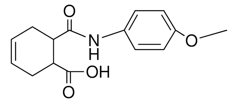 Sigma-Aldrich N-(4-METHOXYPHENYL)-1,2,5,6-TETRAHYDROPHTHALAMIC ACID,AldrichCPR