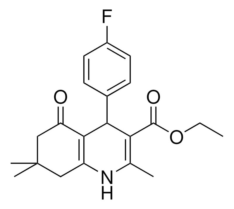 Sigma-Aldrich 4(4-F-PH)-2,7,7-TRI-ME-5-OXO-1,4,5,6,7,8-6H-QUINOLINE-3-CARBOXYLIC ACID ET ESTER，AldrichCPR