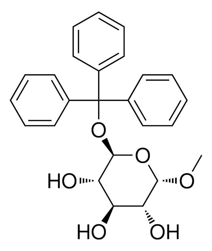 Sigma-Aldrich 2-METHOXY-6-TRITYLOXY-TETRAHYDRO-PYRAN-3,4,5-TRIOL,AldrichCPR