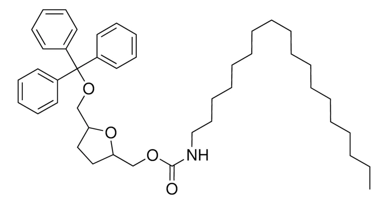 Sigma-Aldrich 5-(TRITYLOXYMETHYL)TETRAHYDROFURFURYL N-OCTADECYLCARBAMATE,AldrichCPR