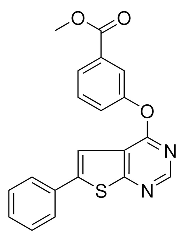 Sigma-Aldrich METHYL 3-((6-PHENYLTHIENO(2,3-D)PYRIMIDIN-4-YL)OXY)BENZOATE,AldrichCPR