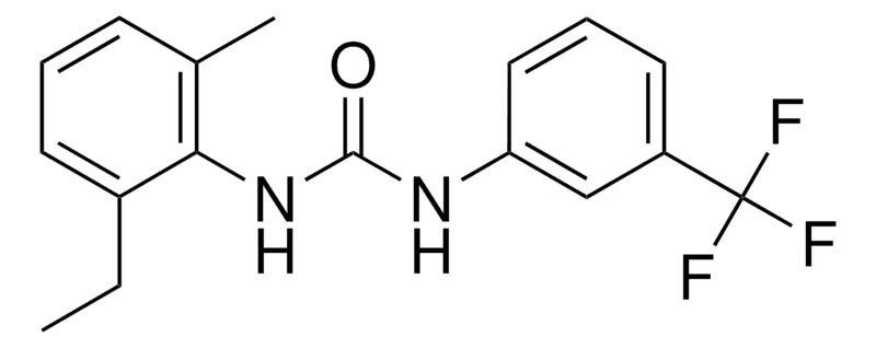 Sigma-Aldrich 1-(2-ETHYL-6-METHYLPHENYL)-3-(3-TRIFLUOROMETHYLPHENYL)UREA,AldrichCPR