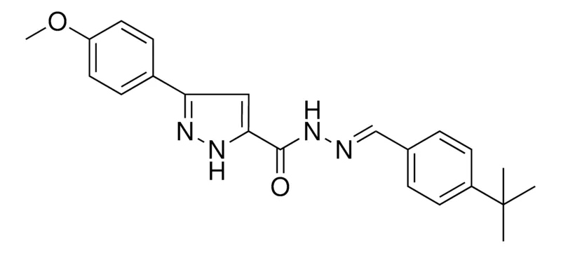Sigma-Aldrich 5-(4-MEO-PH)-2H-PYRAZOLE-3-CARBOXYLIC ACID (4-TERT-BUTYL-BENZYLIDENE)-HYDRAZIDE,AldrichCPR