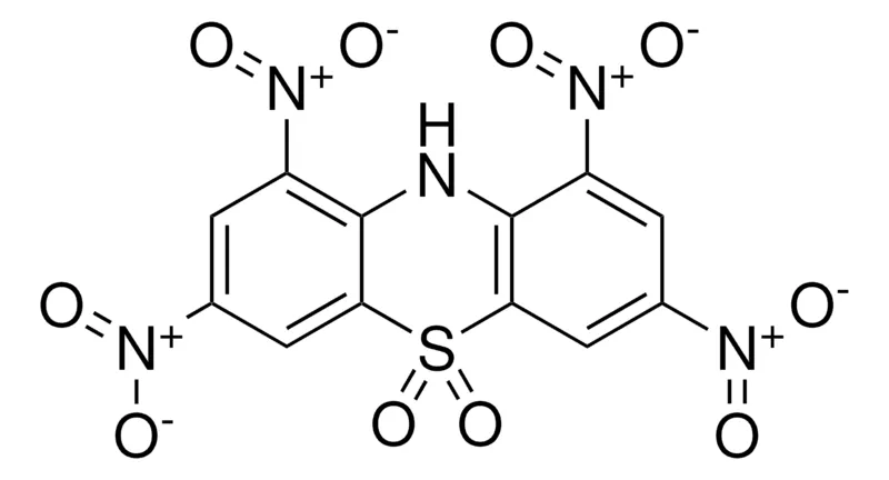 Sigma-Aldrich 1,3,7,9-TETRANITRO-10H-PHENOTHIAZINE 5,5-DIOXIDE,AldrichCPR