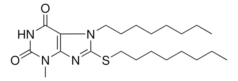 Sigma-Aldrich 3-METHYL-7-OCTYL-8-OCTYLSULFANYL-3,7-DIHYDRO-PURINE-2,6-DIONE，AldrichCPR