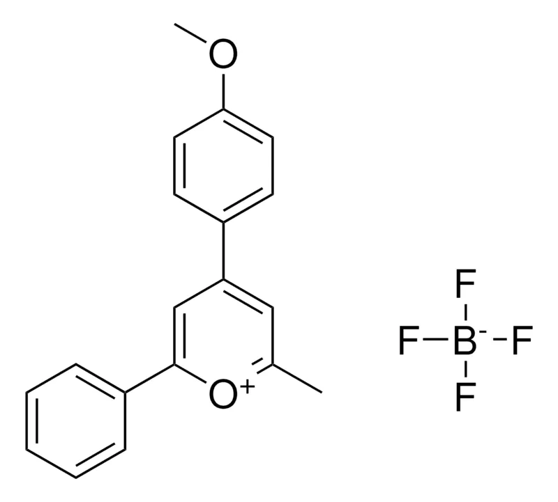 Sigma-Aldrich 4-(4-METHOXY-PHENYL)-2-METHYL-6-PHENYL-PYRANYLIUM, TETRAFLUORO BORATE,AldrichCPR