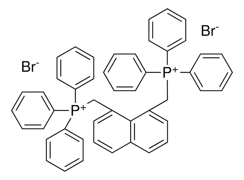 Sigma-Aldrich TRIPHENYL((8-((TRIPHENYLPHOSPHONIO)ME)-1-NAPHTHYL)METHYL)PHOSPHONIUM DIBROMIDE,AldrichCPR