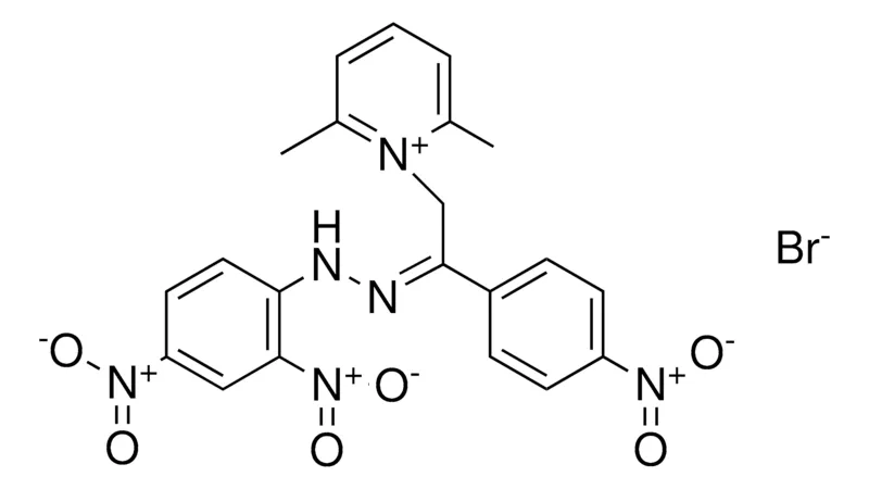 Sigma-Aldrich 1-(2-((2,4-DINITRO-PH)-HYDRAZONO)-2-(4-NITRO-PH)-ET)-2,6-DIMETHYL-PYRIDINIUM, BR,AldrichCPR
