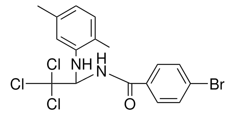 Sigma-Aldrich 4-BROMO-N-(2,2,2-TRICHLORO-1-(2,5-DIMETHYL-PHENYLAMINO)-ETHYL)-BENZAMIDE,AldrichCPR