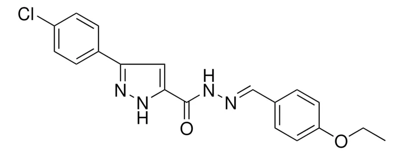 Sigma-Aldrich 5-(4-CL-PHENYL)-2H-PYRAZOLE-3-CARBOXYLIC ACID (4-ETHOXY-BENZYLIDENE)-HYDRAZIDE,AldrichCPR