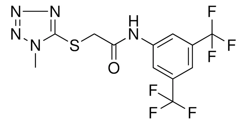 Sigma-Aldrich N-(3,5-BIS-TRIFLUOROMETHYL-PH)-2-(1-METHYL-1H-TETRAZOL-5-YLSULFANYL)-ACETAMIDE,AldrichCPR