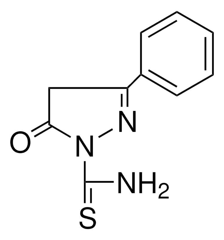Sigma-Aldrich 3-PHENYL-1-THIOCARBAMOYL-2-PYRAZOLIN-5-ONE,AldrichCPR