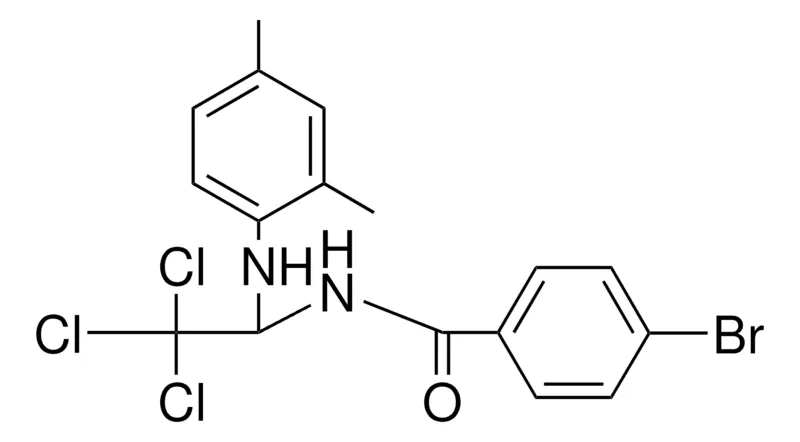 Sigma-Aldrich 4-BROMO-N-(2,2,2-TRICHLORO-1-(2,4-DIMETHYL-PHENYLAMINO)-ETHYL)-BENZAMIDE,AldrichCPR