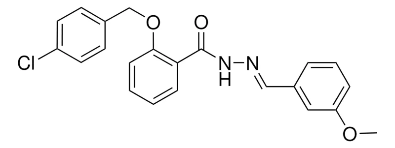 Sigma-Aldrich 2-((4-CHLOROBENZYL)OXY)-N'-(3-METHOXYBENZYLIDENE)BENZOHYDRAZIDE,AldrichCPR
