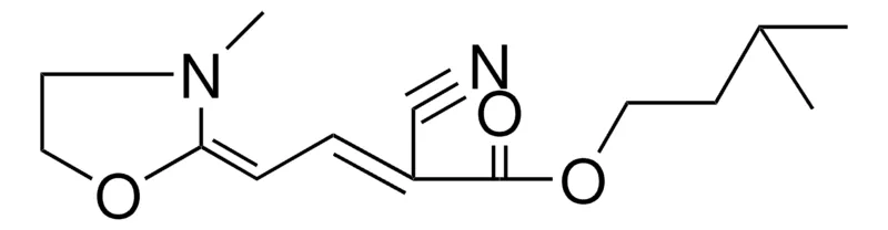 Sigma-Aldrich 3-METHYLBUTYL 2-CYANO-4-(3-METHYL-2-OXAZOLIDINYLIDENE)-2-BUTENOATE,AldrichCPR