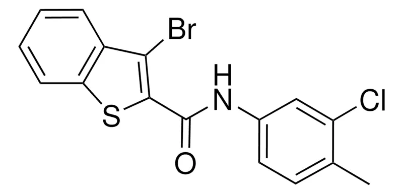 Sigma-Aldrich 3-BROMO-N-(3-CHLORO-4-METHYLPHENYL)-1-BENZOTHIOPHENE-2-CARBOXAMIDE,AldrichCPR