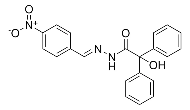 Sigma-Aldrich 2-HYDROXY-2,2-DIPHENYL-ACETIC ACID (4-NITRO-BENZYLIDENE)-HYDRAZIDE,AldrichCPR