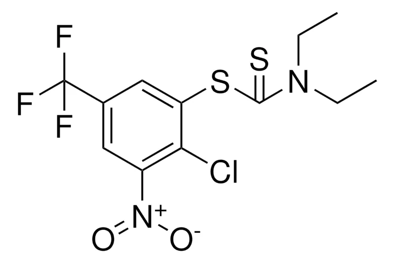Sigma-Aldrich DIETHYL-DITHIOCARBAMIC ACID 2-CHLORO-3-NITRO-5-TRIFLUOROMETHYL-PHENYL ESTER,AldrichCPR