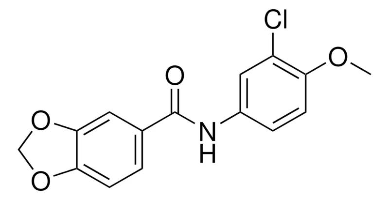Sigma-Aldrich N-(3-CHLORO-4-METHOXYPHENYL)-1,3-BENZODIOXOLE-5-CARBOXAMIDE,AldrichCPR